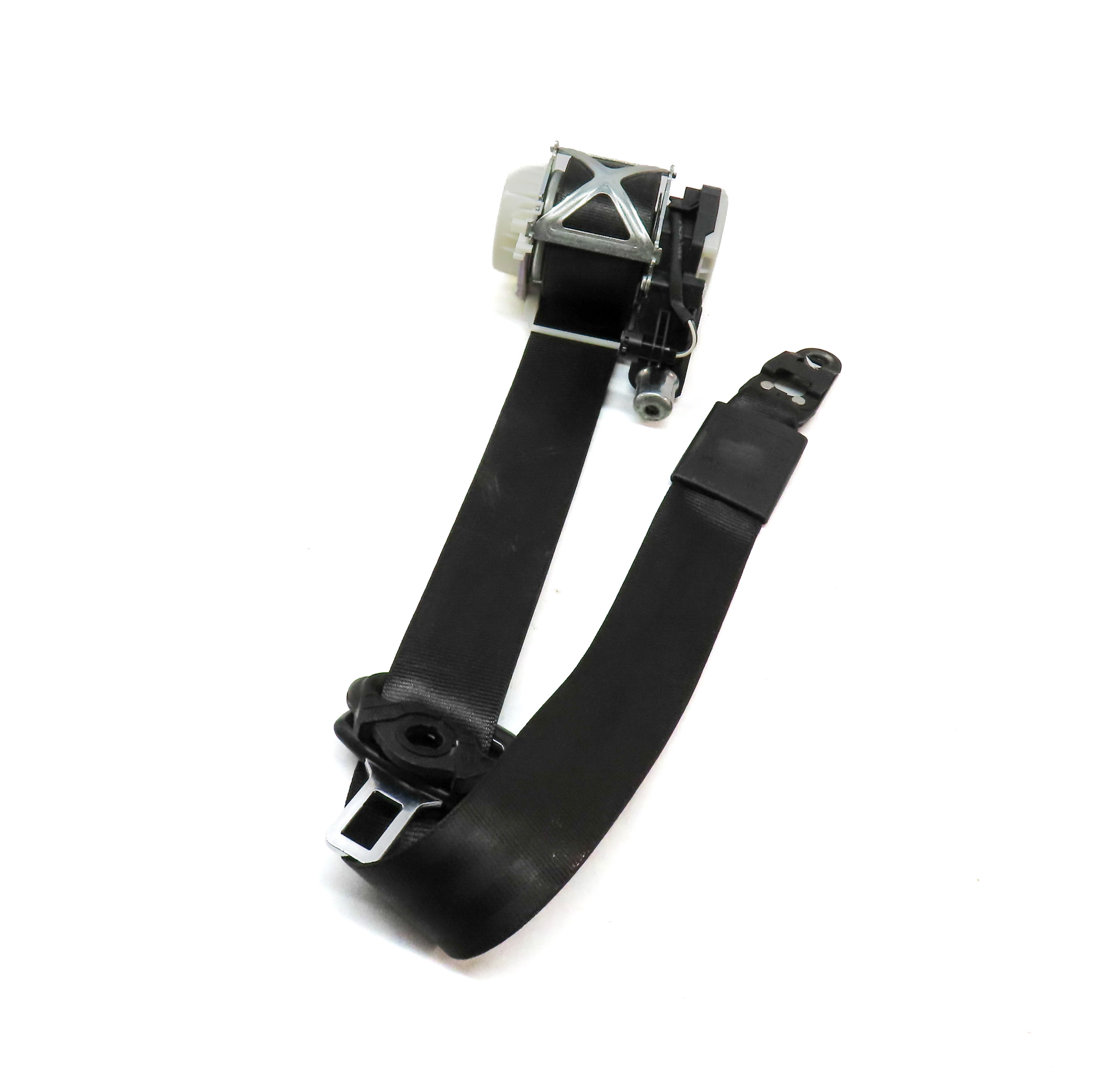 2007-2015 AUDI Q7 (4L) RIGHT FRONT PASSENGER SEAT SEATBELT RETRACTOR (BLACK) — exact item pictured